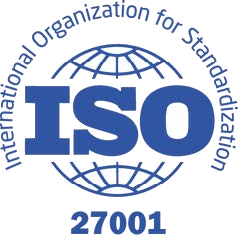 ISO/IEC 27001 information security management badge